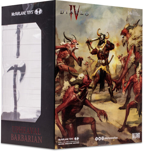 McFarlane - Diablo IV - 1:12 Posed Figure - Upheaval Barbarian (Rare)