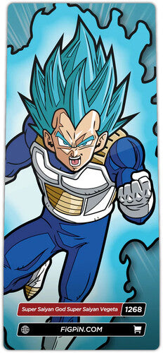 FiGPiN - Dragon Ball Super - Super Saiyan God Super Saiyan Vegeta Enamel Pin (1268)