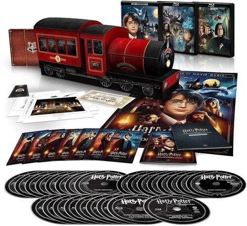 Harry Potter: Complete Collection - 20th Anniversary Hogwarts Express Edition - Limited All-Region 25-Disc UHD & Blu-Ray Boxset with Book & Poster (4K Ultra HD)