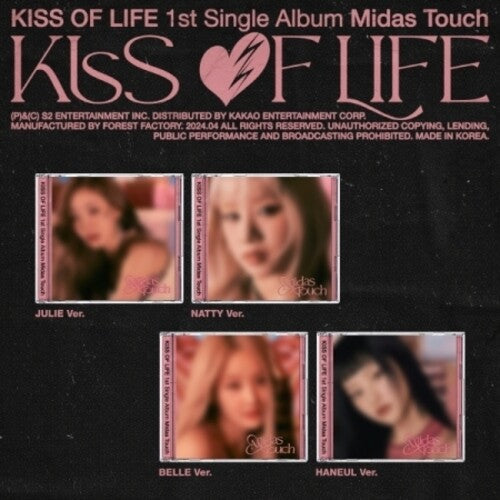 Kiss of Life - Midas Touch - Jewel Case Version - incl. 80pg Photobook, Photocard + Square Card (CD)