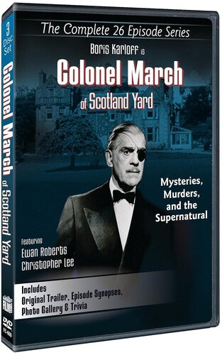 Colonel March of Scotland Yard: The Complete 26 Episode Series (DVD)