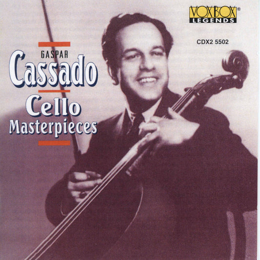 Guiomar Cassado - Plays Cello Masterpices (CD)