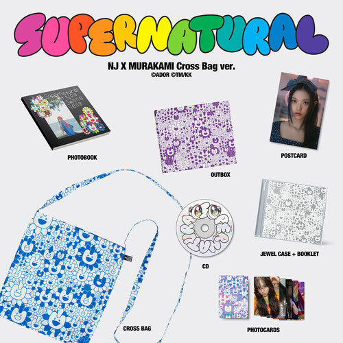 Newjeans - NewJeans 'Supernatural' NJ X MURAKAMI (Cross Bag ver.) (CD)