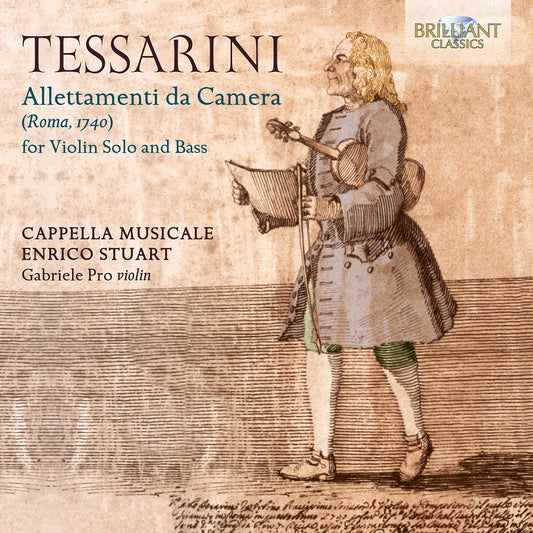 Cappella Musicale Enrico Stuart - Tessarini: Allettamenti da Camera for Violin Solo & Bass (CD)