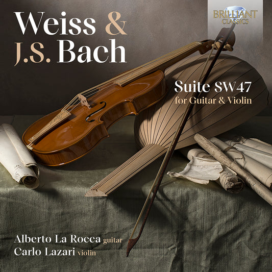 Alberto La Rocca - Weiss & J.S. Bach: Suite SW47 for Guitar & Violin (CD)