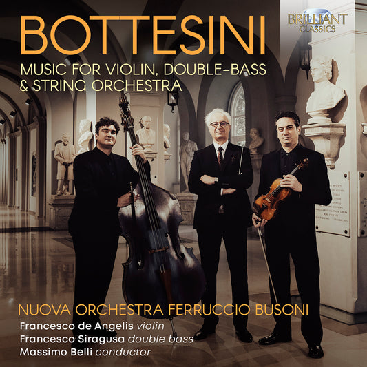 Francesco De Angelis - Bottesini: Music for Violin, Double-Bass & String Orchestra (CD)