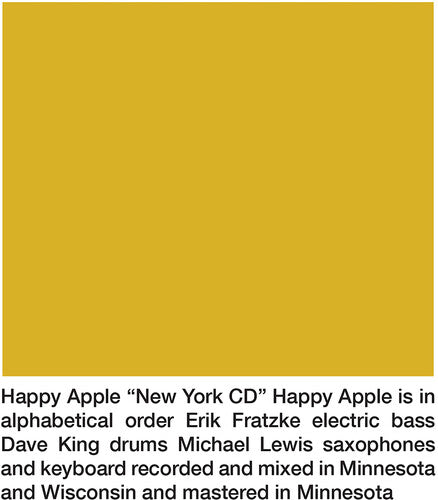 Happy Apple - New York (CD)