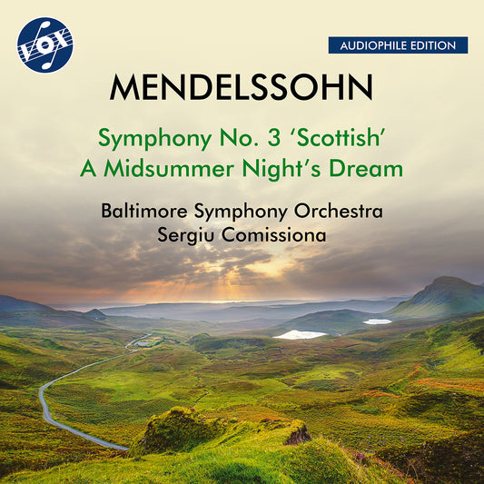 Sergiu Comissiona - Mendelssohn: Symphony No. 3, Op. 56, "Scottish"; A Midsummer Night's Dream (Excerpts) (CD)