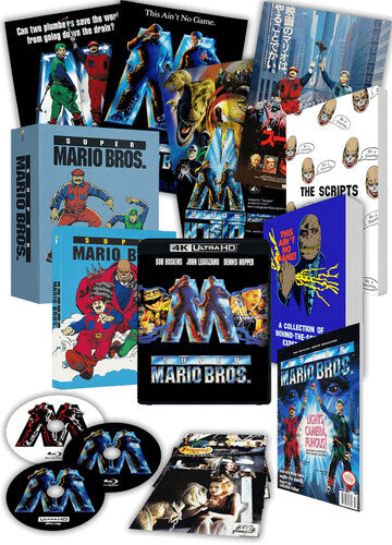 Super Mario Bros: 30th Anniversary Collector's Edition - Limited All-Region UHD & 2 Blu-Ray Set with Book, Poster, Art Cards & Slipcase (4K Ultra HD)