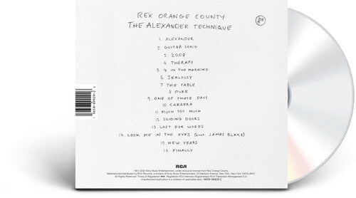 Rex Orange County - The Alexander Technique (CD)