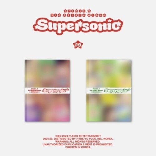 Fromis 9 - Supersonic - incl. Photobook, Lyric Card, Sticker, 2 Photocards (CD)