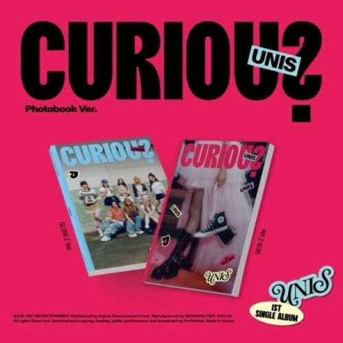 Unis - Curious - Photobook Version - incl. 84pg Photobook, Envelope, Sticker Set, Photocard, Special Photocard + Folded Poster (CD)