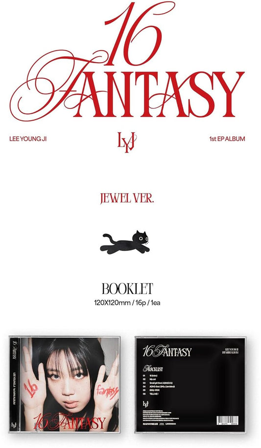 Lee Young Ji - 16 Fantasy - Jewel Case Version - incl. 16pg Booklet, Photocard, Folded Poster + Lyrics Paper (CD)