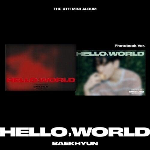 Baekhyun - Hello, World - Photobook Version - incl. 80pg Photobook, Postcard, Hidden Message Card, 2 Photocards, Sticker, Profile Card, Lyrics Folded Poster + Folded Poster (CD)