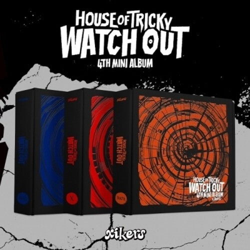 xikers - House Of Tricky : Watch Out - Random Cover - incl. 96pg Photobook, Folded Poster, Folded Case, 2 Postcards, Envelope, Moving Photo, 2 Photocards, Sticker Set + Path Magnetic (CD)