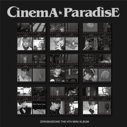 Zerobaseone - Cinema Paradise - Digipack Version - Random Cover - incl. Photobook, Folded Poster, Film Photo, 2 Photocards, Photo Ticket, Slate Card, Sticker + Photocard Frame (CD)