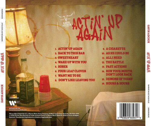 Gavin Adcock - Actin' Up Again (CD)