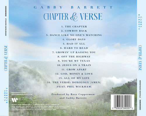 Gabby Barrett - Chapter & Verse (CD)