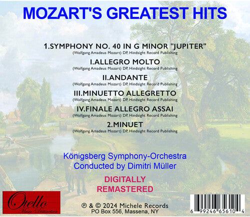 Konigsberg Symphony Orchestra - Mozart's Greatest Hits (CD)