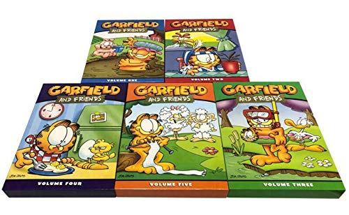 GARFIELD AND FRIENDS: Complete Series Seasons 1-5 (DVD)