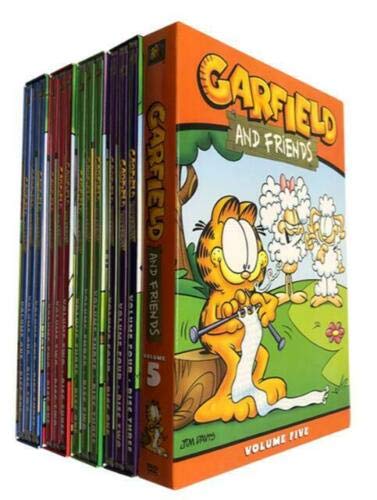 GARFIELD AND FRIENDS: Complete Series Seasons 1-5 (DVD)