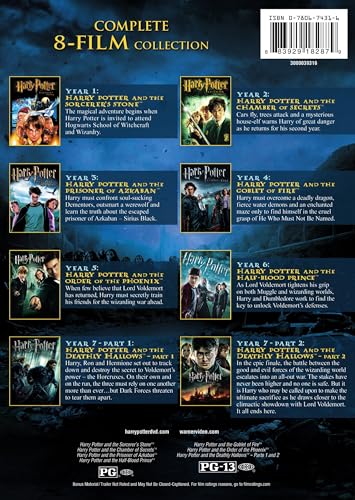 Harry Potter: The Complete 8-Film Collection (DVD)