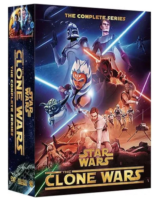 Star Wars: The Clone Wars Season 1-7 Complete Series (DVD)