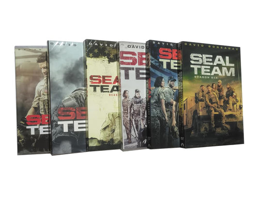 SEAL Team The Complete Series 1-6 (DVD)