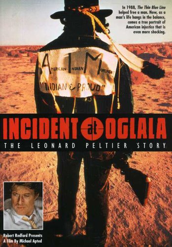 DVD cover of 'Incident at Oglala: The Leonard Peltier Story' by Alliance Entertainment