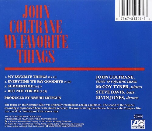 John Coltrane - My Favorite Things (CD)