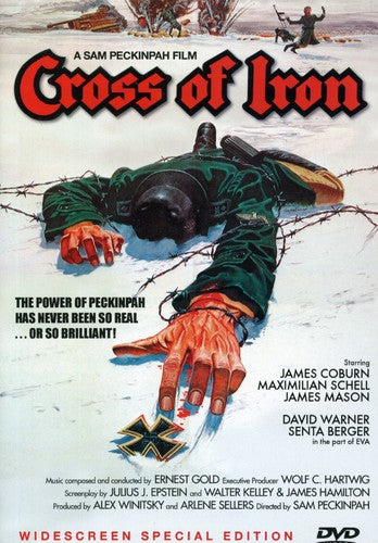 Cross of Iron DVD by Alliance Entertainment featuring wartime themes and engaging storytelling
