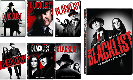 The Blacklist Complete Series Season 1-10 Box Set (DVD)