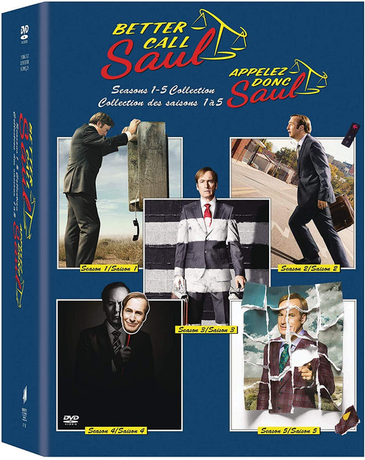 Better Call Saul: Seasons 1-5 - Complete Series (DVD)