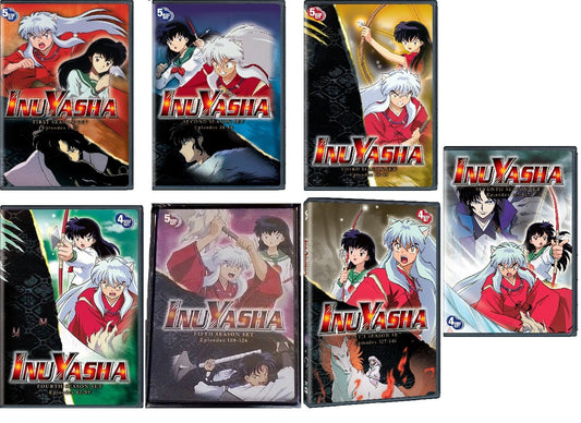 Inuyasha Seasons 1-7 Complete Series (DVD)