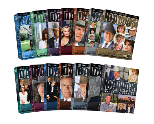 Dallas: The Complete Collection (Seasons 1-14 + Movies) (DVD)