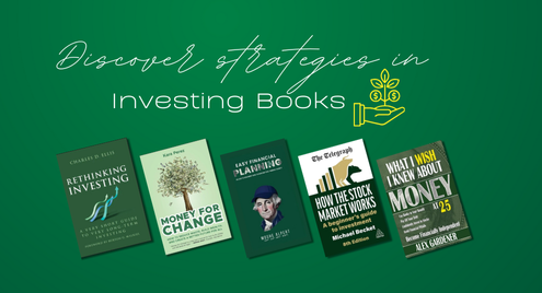Investing books – stocks, real estate, financial growth