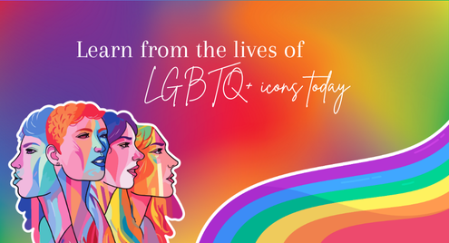 Explore biographies highlighting LGBTQ voices and journeys