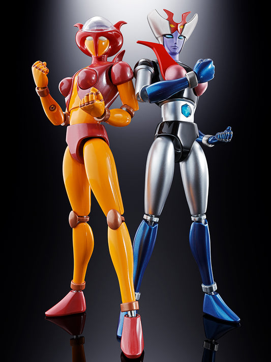 TAMASHII NATIONS - Mazinger Z - GX-08R Aphrodai A vs GX-09R Minerva X, Bandai Spirits Soul of Chogokin Figure