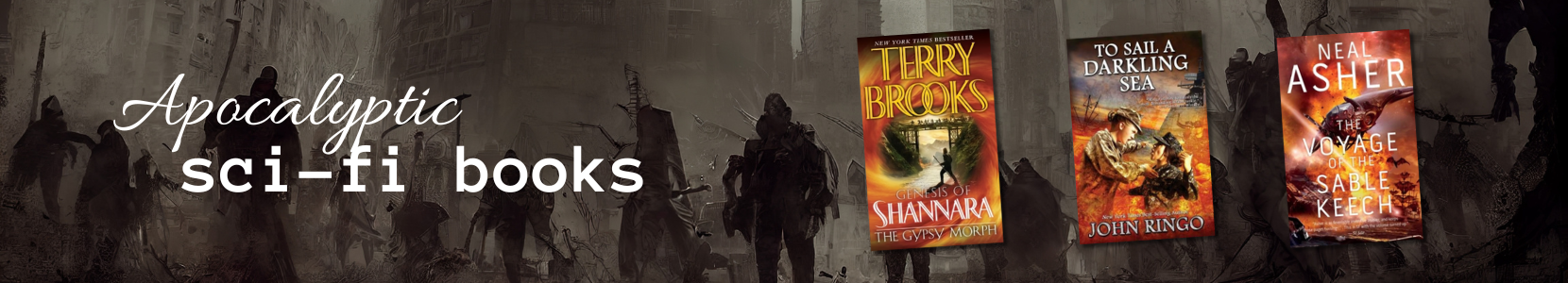 Books where characters navigate post-apocalyptic landscapes and lost technologies