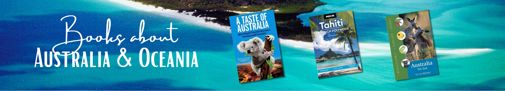 Books collection of Australia and Oceania