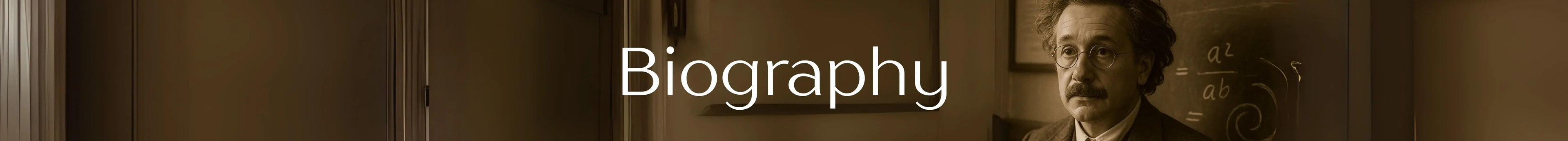 Collection of biography movies and series