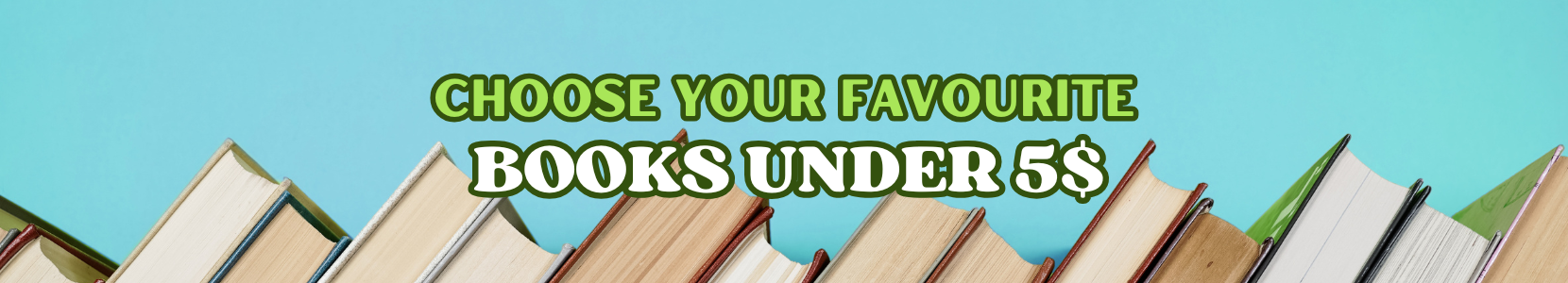 Budget-friendly book collection for under five dollars