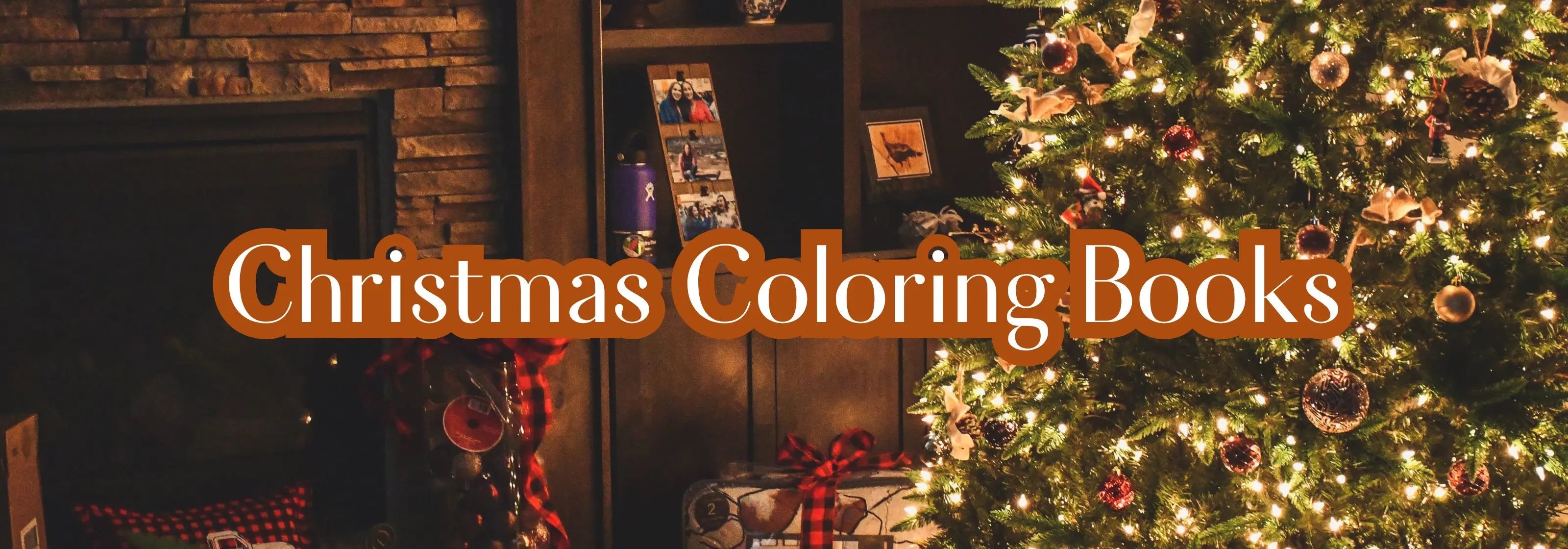 Collection of Christmas coloring books