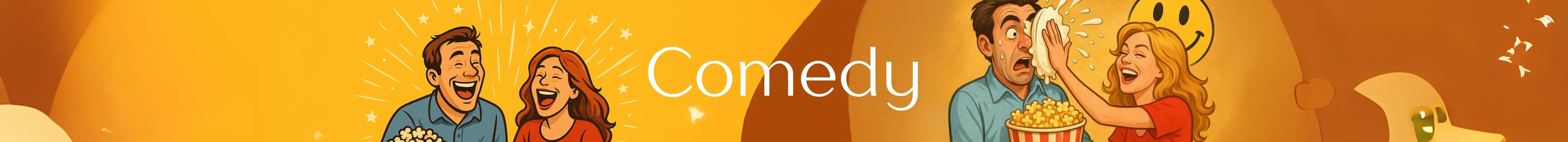Collection of comedy movies and series