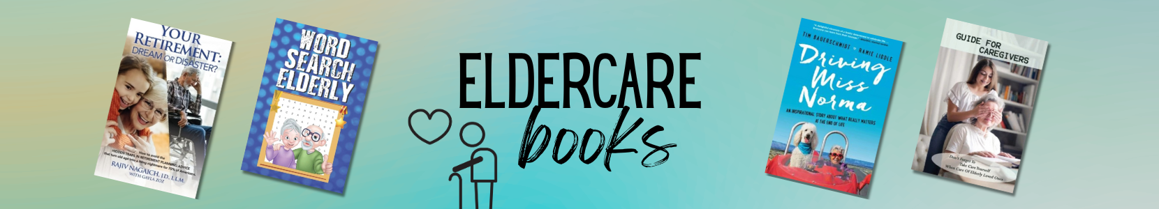 Eldercare titles that explore compassion, stress management, and family dynamics