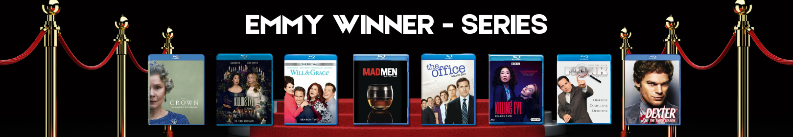 Popular television series recognized by the Emmy Awards