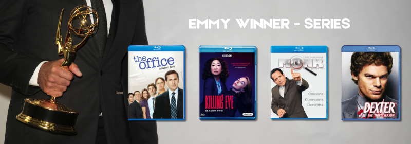 Award-winning TV series on Blu-ray, recognized by the Emmys