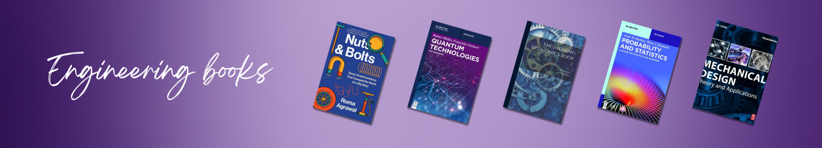 Explore books about engineering principles and applications