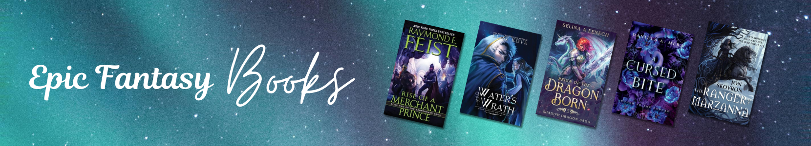 Collection of well-known epic fantasy novels