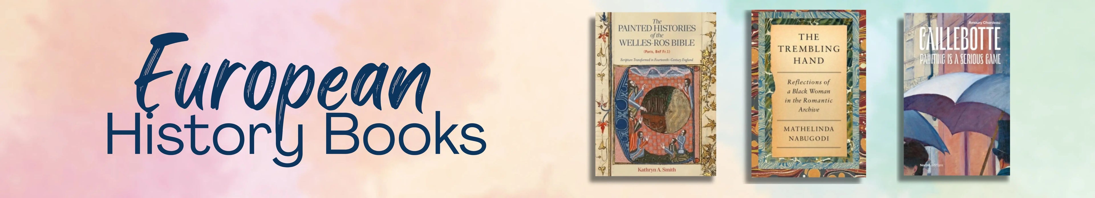 Collection of European history books